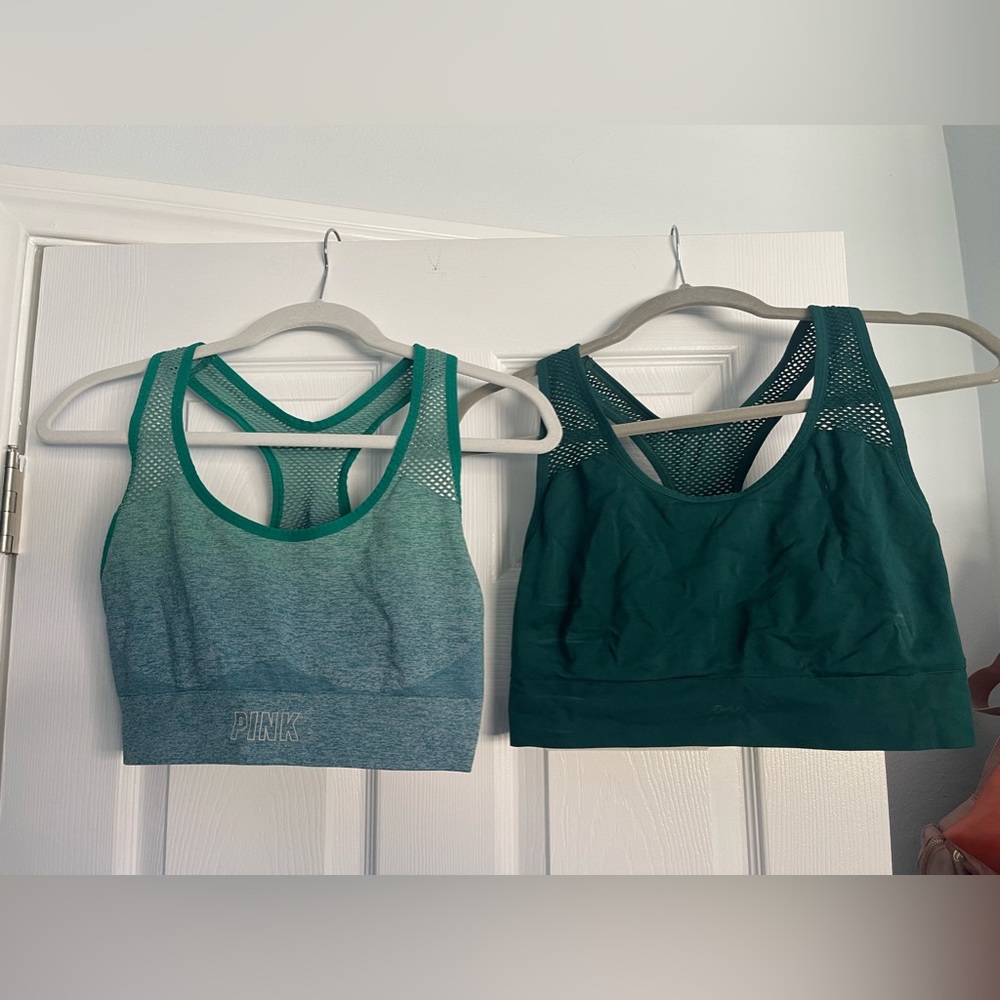 4 pack! VICTORIAS SECRET PINK. Sports bras!